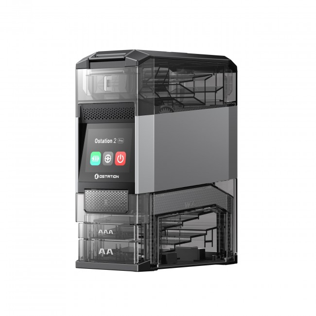 Ostation 2 Pro – statie de incarcare 3-in-1 pentru acumulatori AA si AAA